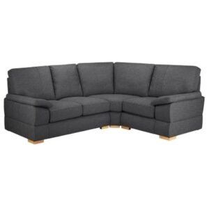 Benton Fabric Right Hand Corner Sofa In Slate