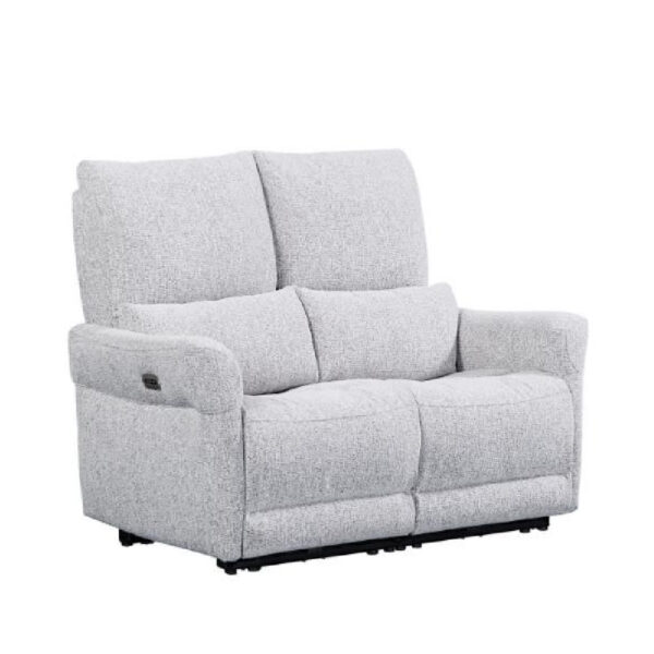 Juneau Fabric Recliner 2 Seater Sofa In Dove