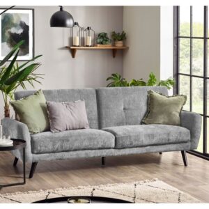 Macia Mobus Fabric Sofa Bed In In Dove Grey